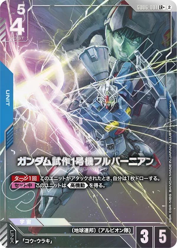 GD06-001 LR+ Gundam GP01 Full Burnern