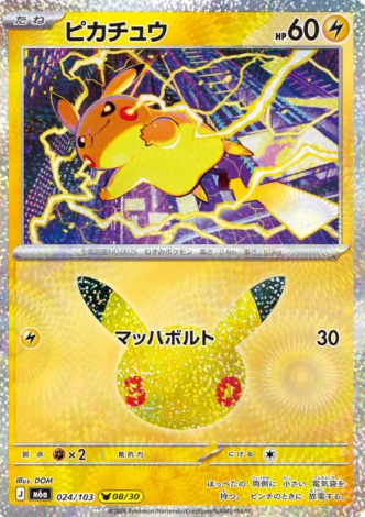 024/103 P Pikachu
