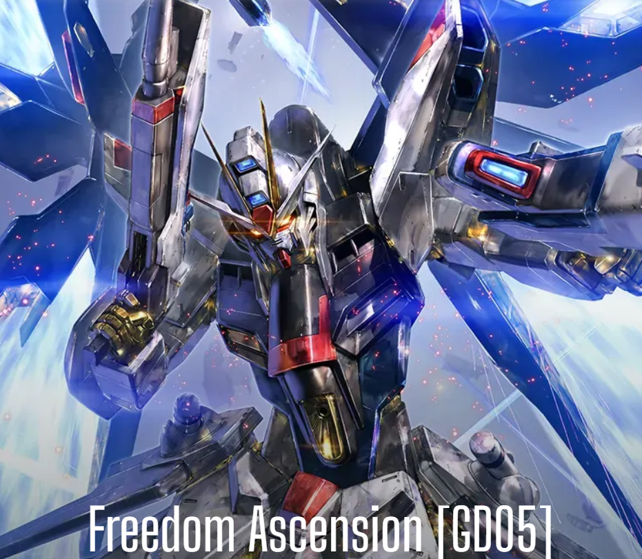 Gundam Card Game GD05 Freedom Ascension