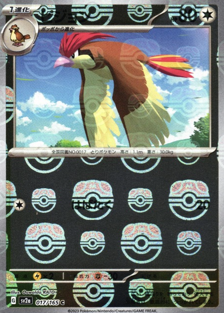 SV2A-017 MASTER BALL C Pidgeotto