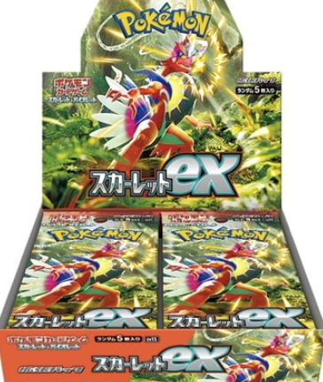 Pokemon Card SV1S Scarlet Booster Box Japanese