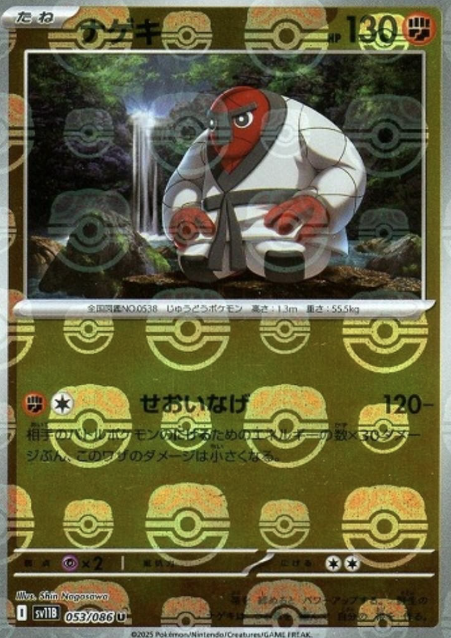 053/086 Master Ball Throh