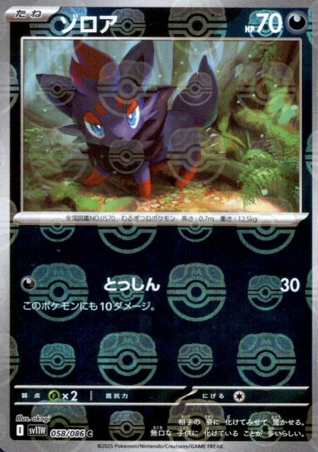 058/086 Master Ball Zorua