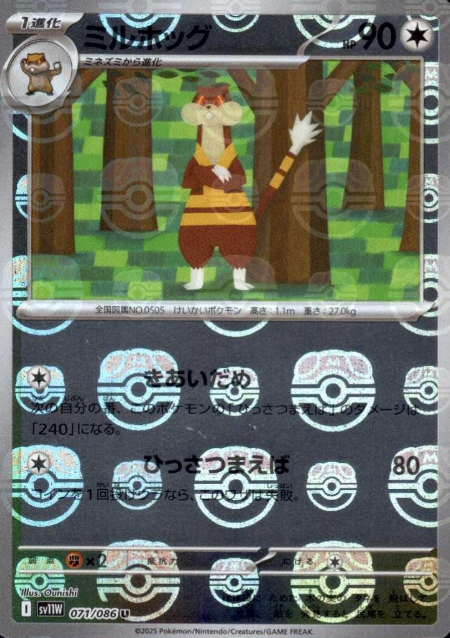 071/086 Master Ball Watchog