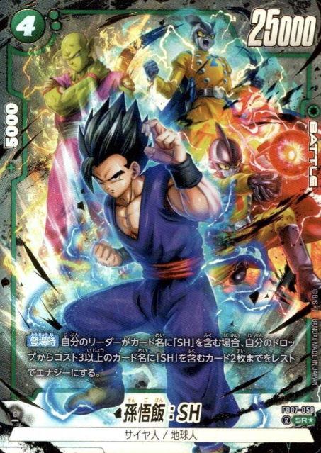 FB07-058 SR ☆ Son Gohan SH