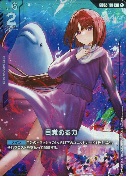 GD02-110 R+ the power to awaken